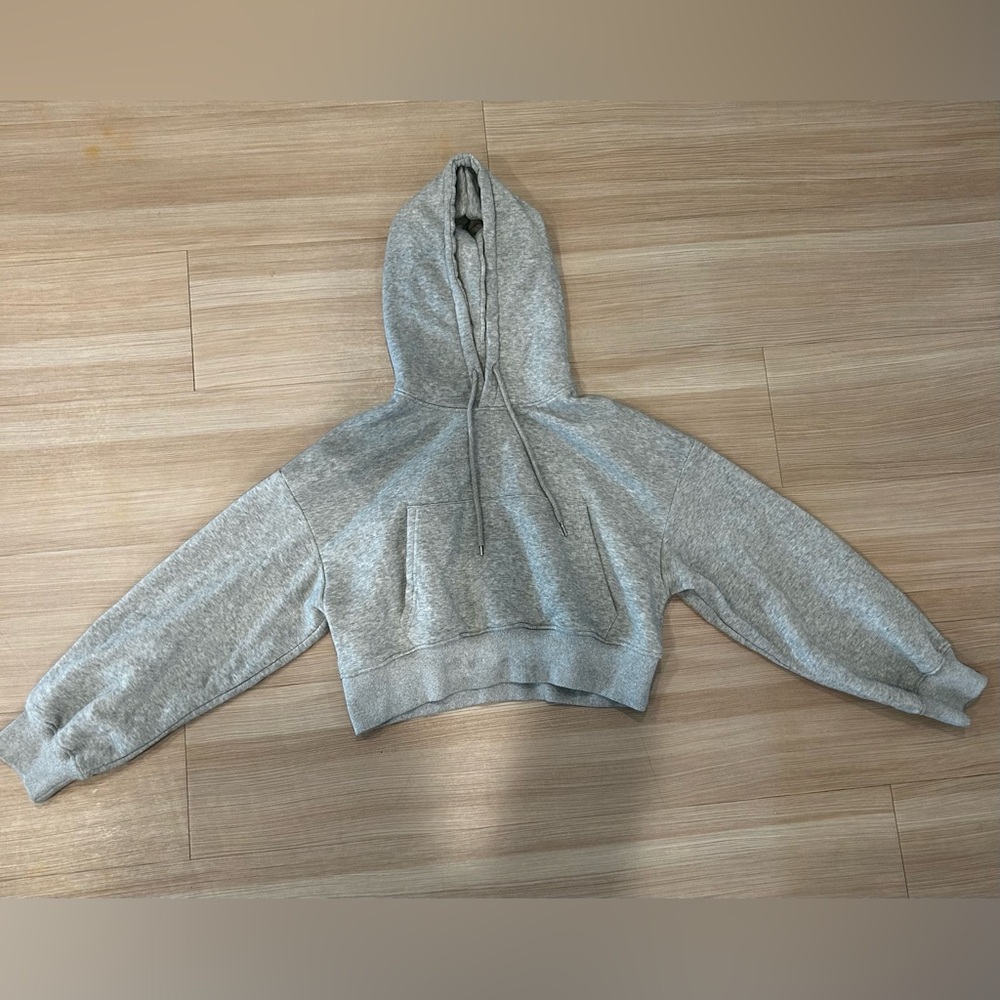Gray Women's Hoodie Sweater